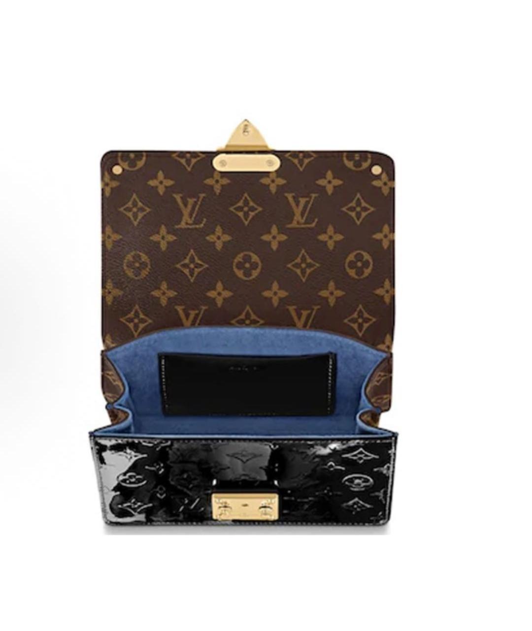 LOUIS VUITTON Черная сумка через плечо, фото 4