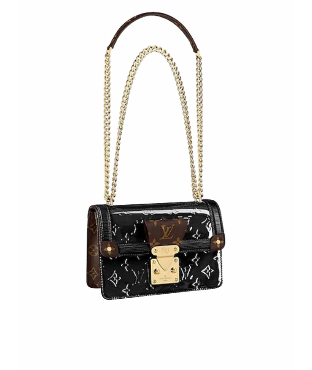 LOUIS VUITTON Черная сумка через плечо, фото 1