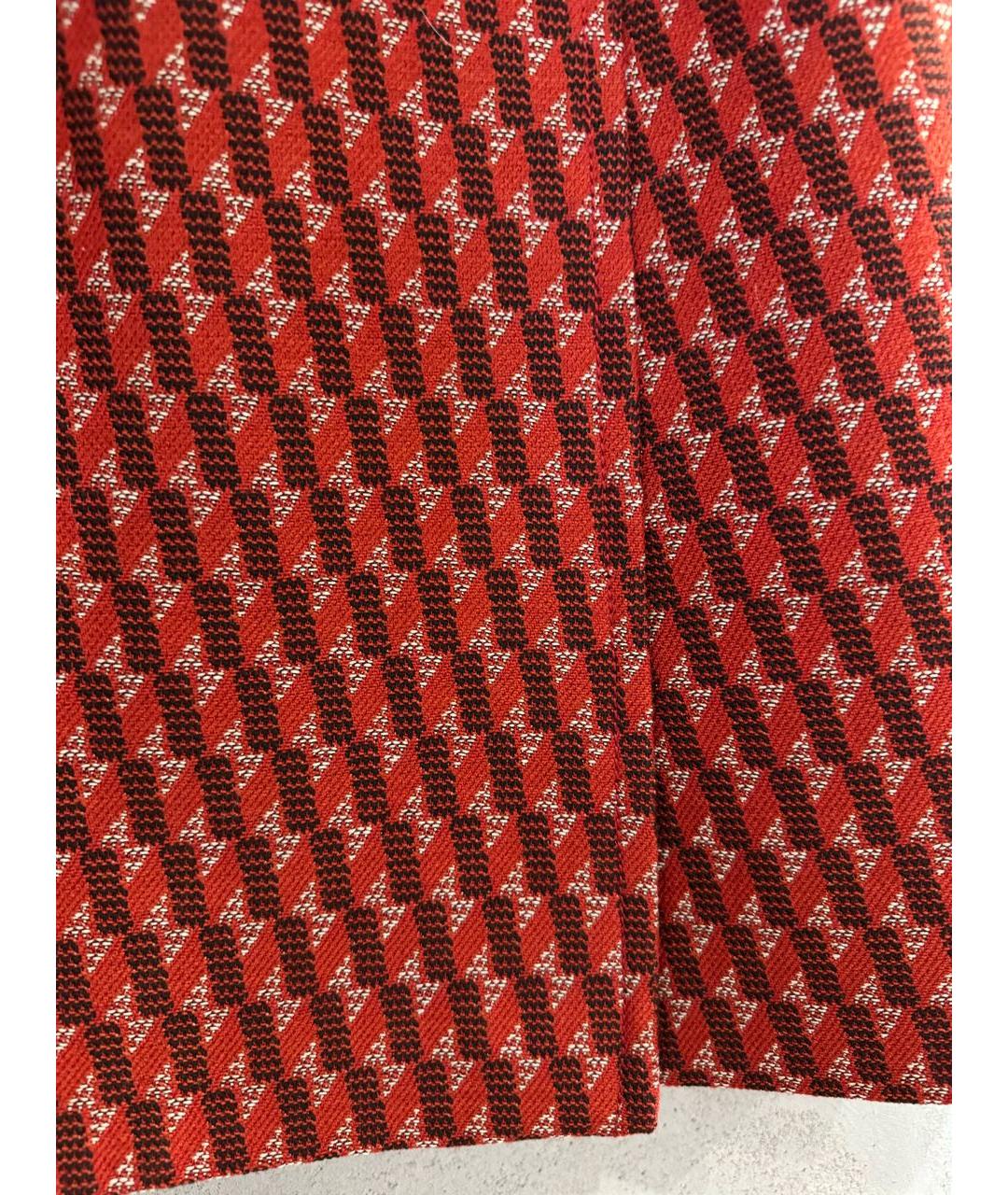 BOTTEGA VENETA Мульти шерстяная юбка миди, фото 4