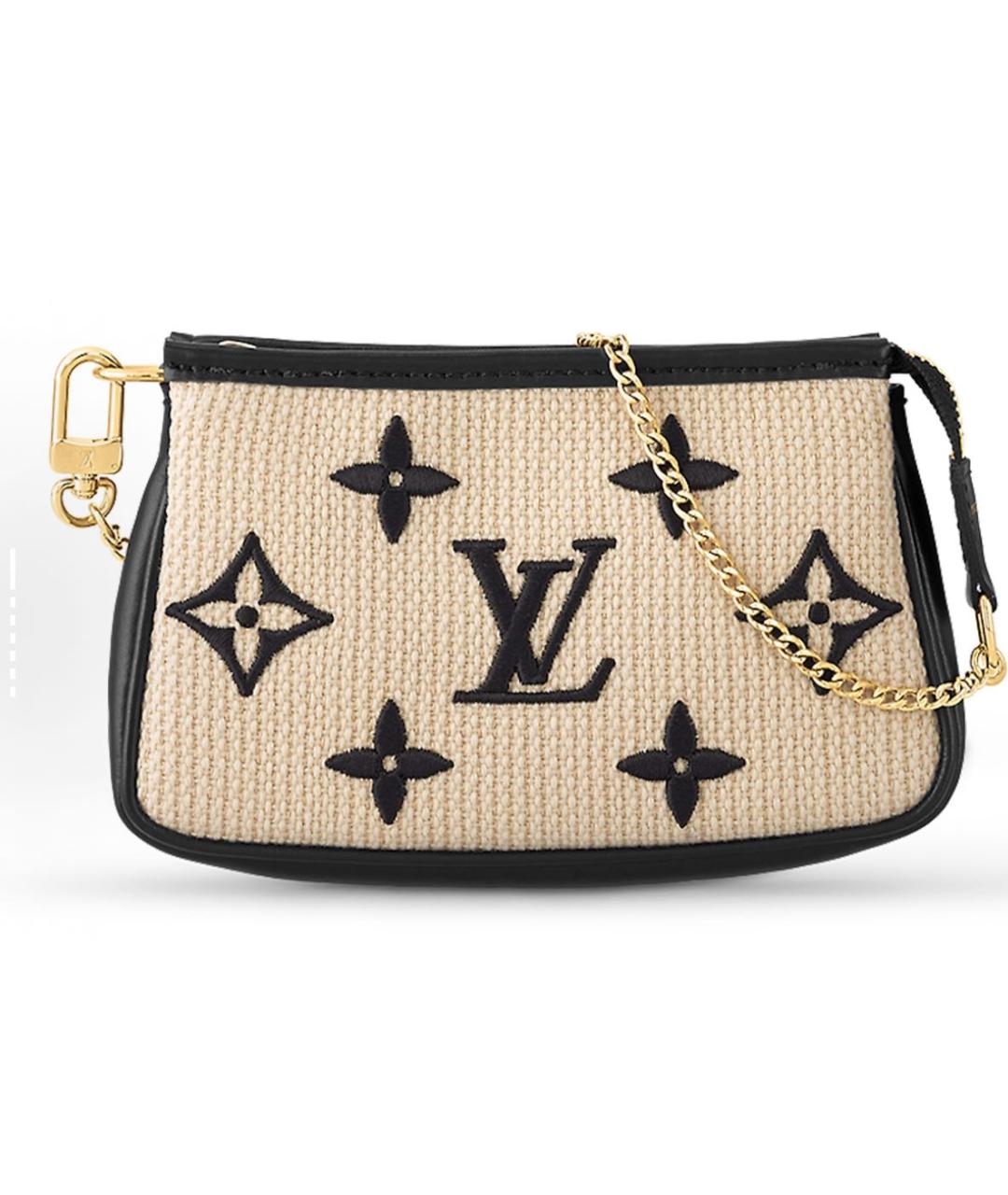 LOUIS VUITTON Бежевая сумка через плечо, фото 5