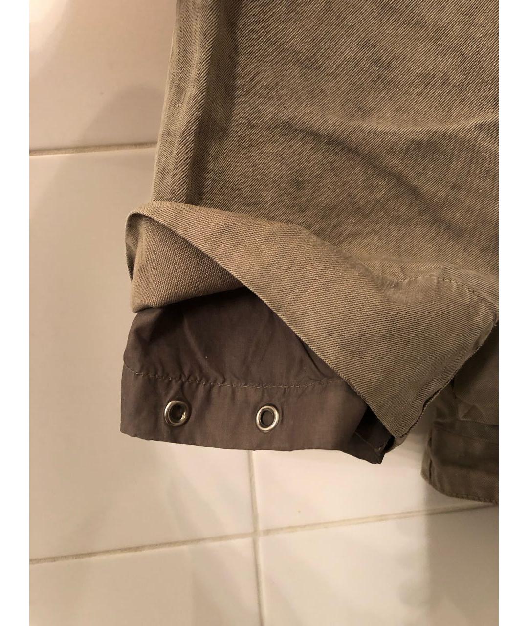 STONE ISLAND Бежевая льняная куртка, фото 4