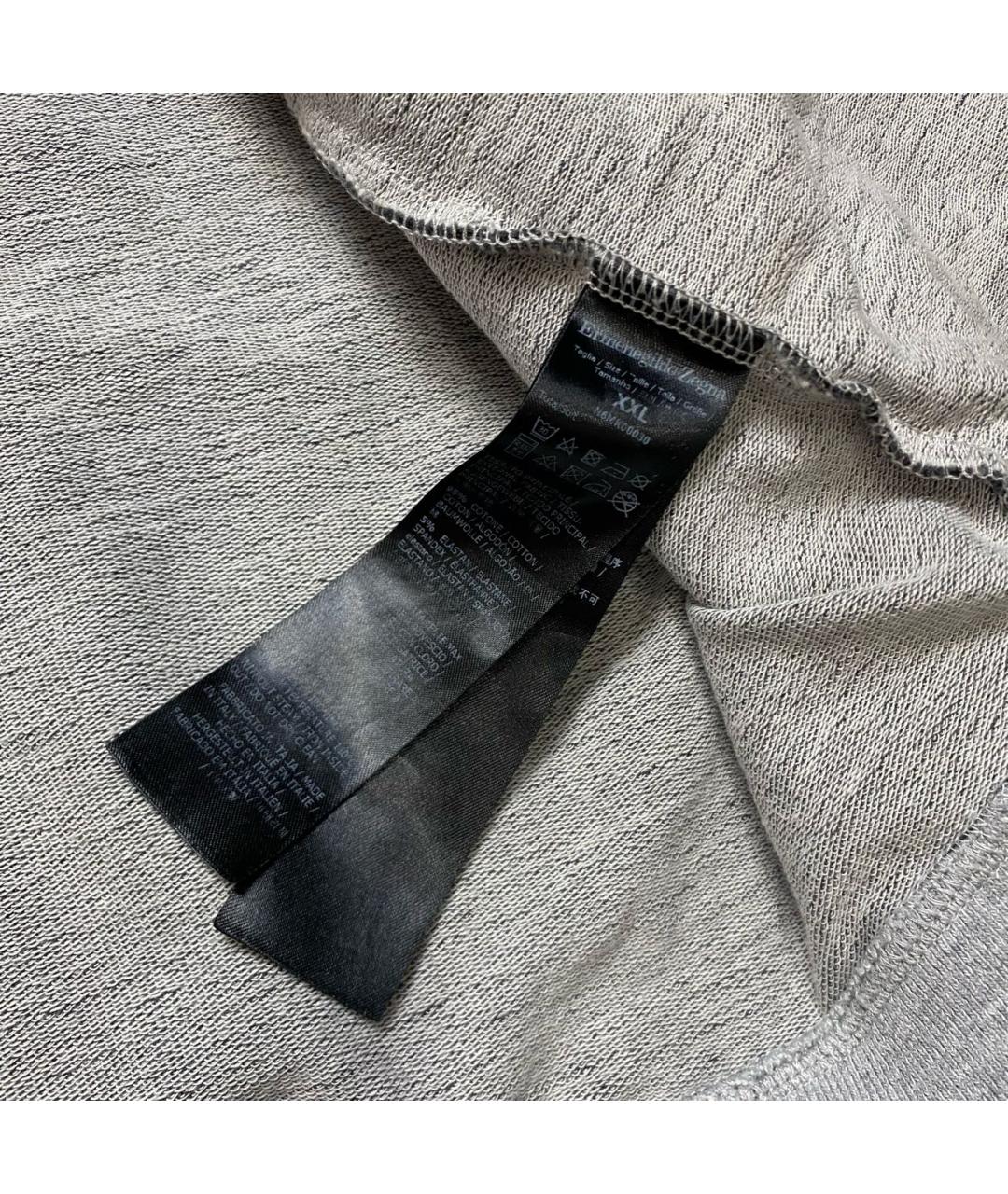 ERMENEGILDO ZEGNA Антрацитовый хлопко-эластановый спортивный костюм, фото 8