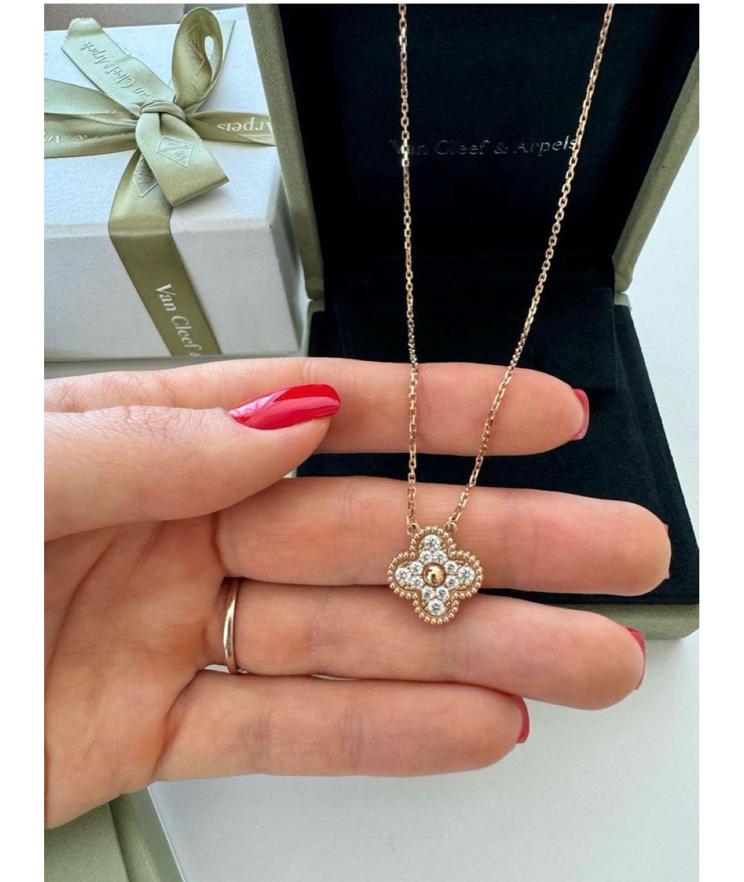 VAN CLEEF & ARPELS Золотая подвеска из розового золота, фото 5