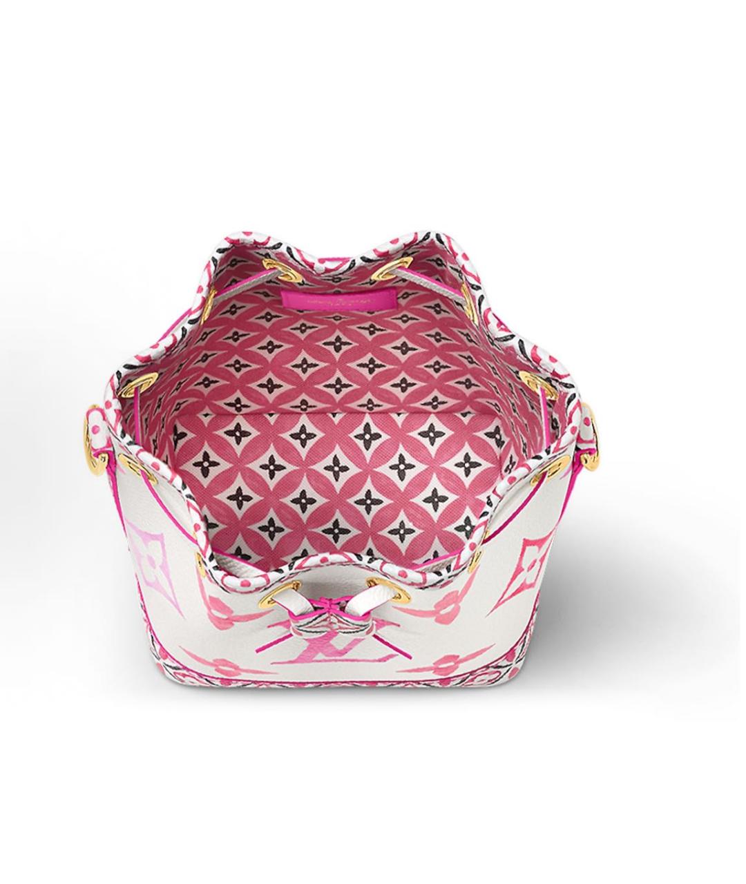 LOUIS VUITTON Розовая кожаная сумка через плечо, фото 4