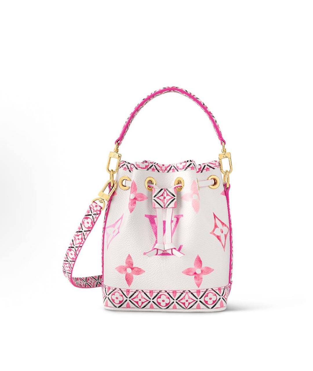 LOUIS VUITTON Розовая кожаная сумка через плечо, фото 5