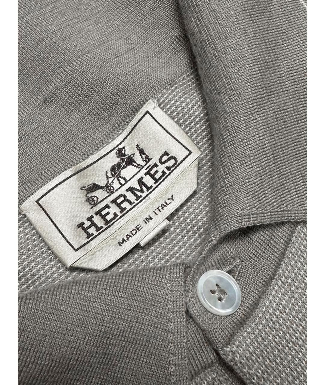 HERMES Бежевый кашемировый джемпер / свитер, фото 12