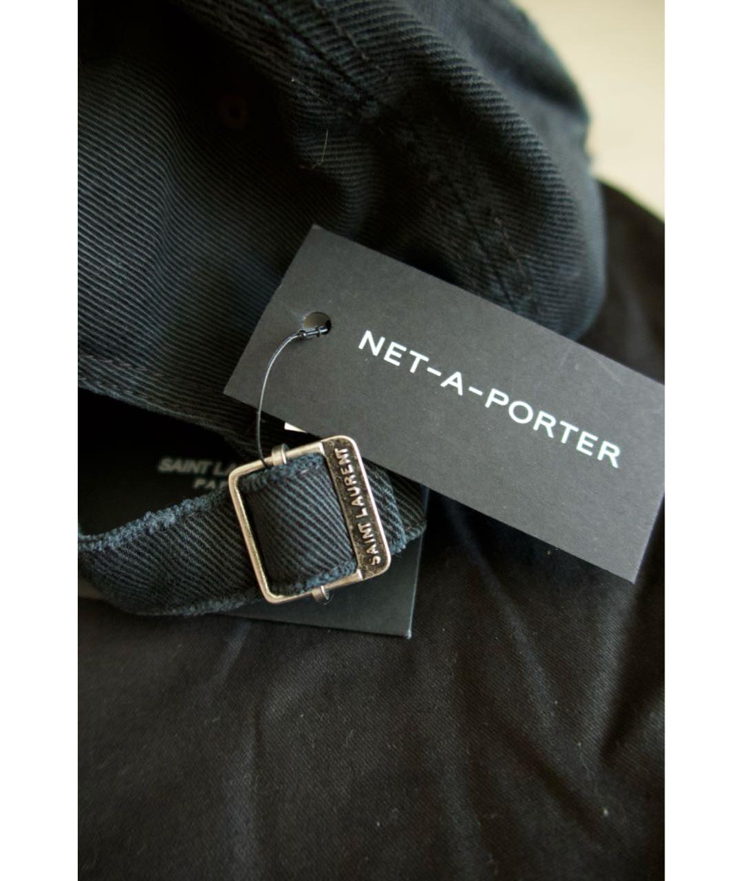 SAINT LAURENT Черная кепка, фото 6