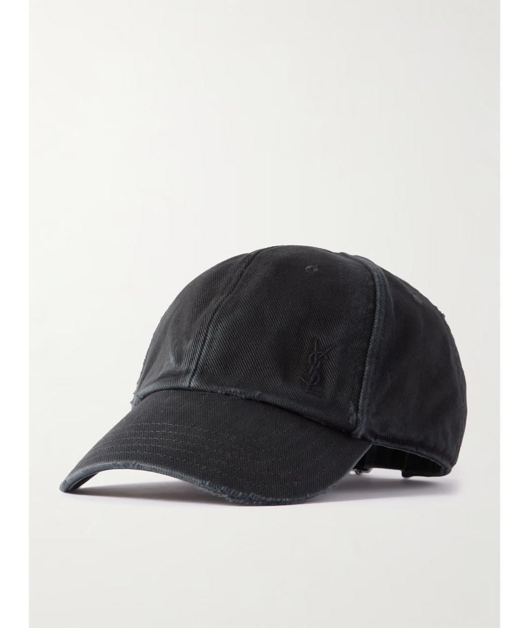 SAINT LAURENT Черная кепка, фото 9