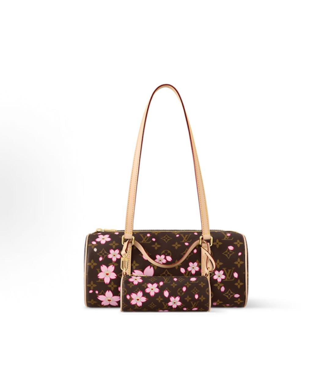 LOUIS VUITTON Коричневая сумка через плечо, фото 5