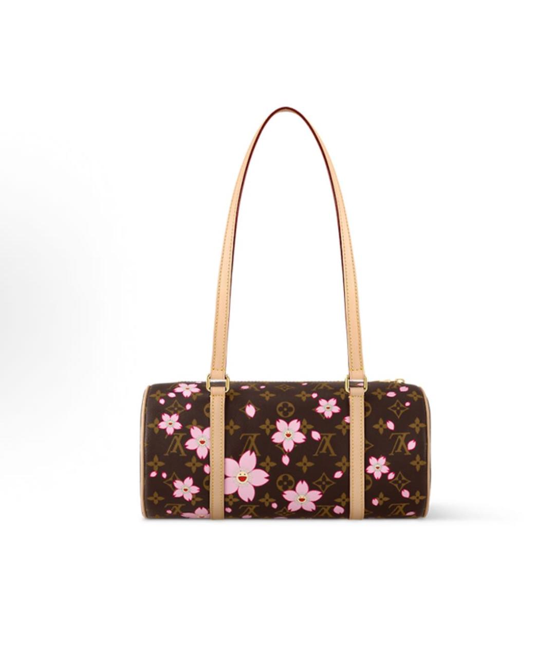 LOUIS VUITTON Коричневая сумка через плечо, фото 3