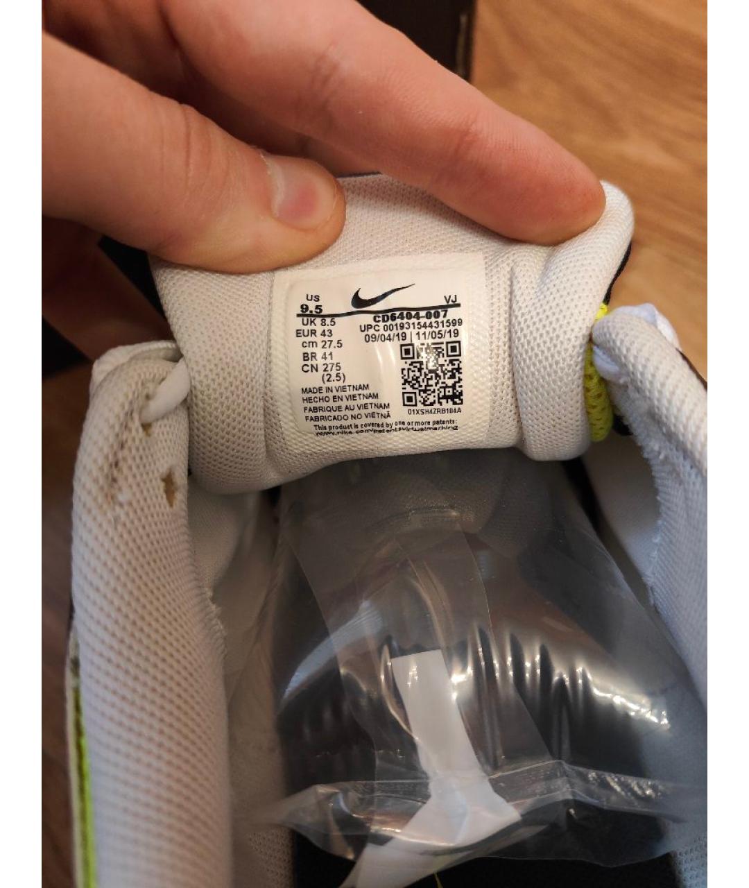 NIKE Черные низкие кроссовки / кеды, фото 6