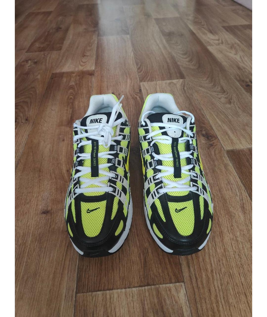 NIKE Черные низкие кроссовки / кеды, фото 2
