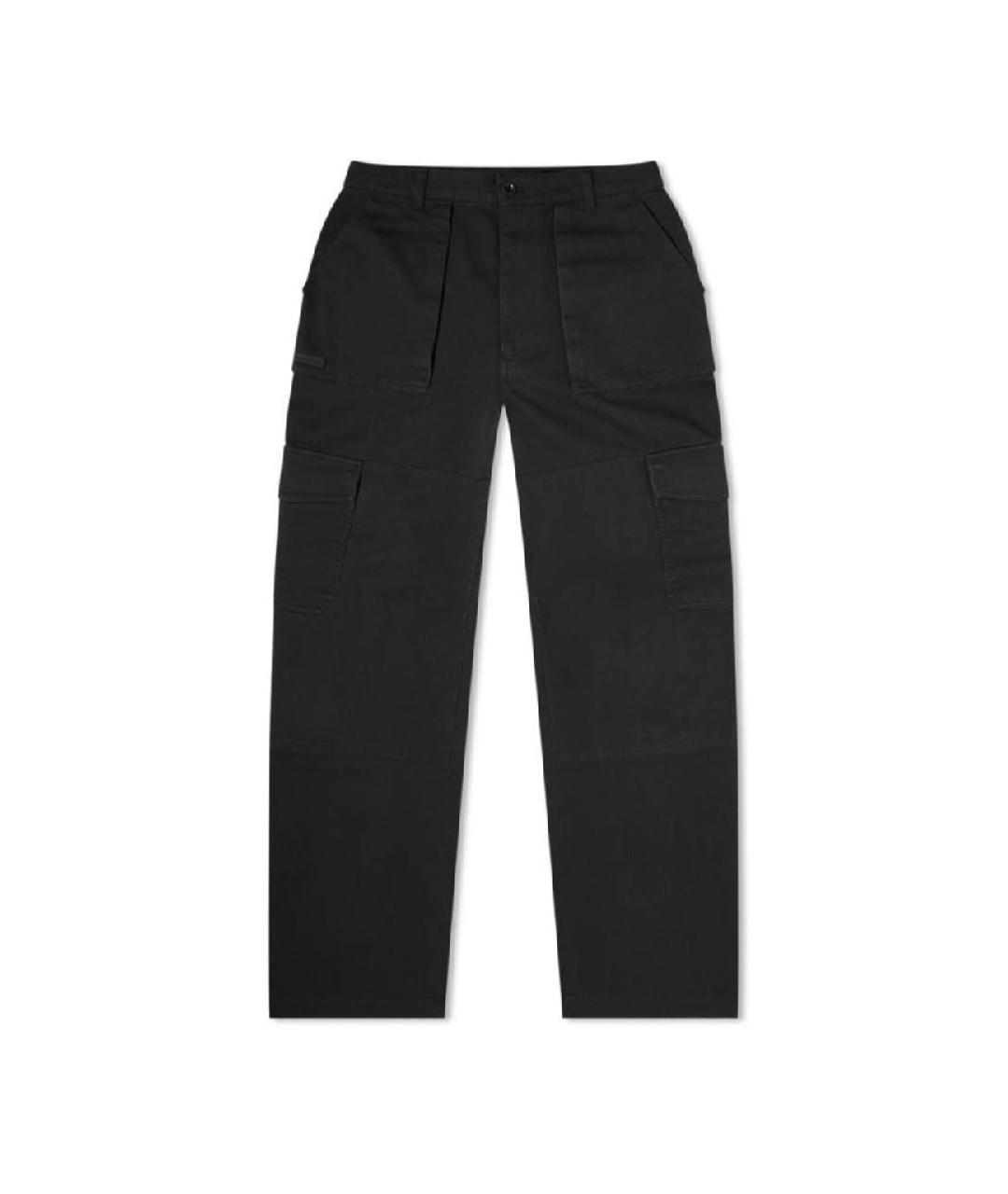 ACNE STUDIOS Антрацитовые повседневные брюки, фото 1
