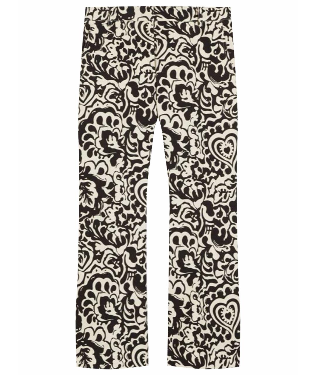 WEEKEND MAX MARA Хлопко-эластановые прямые брюки, фото 1