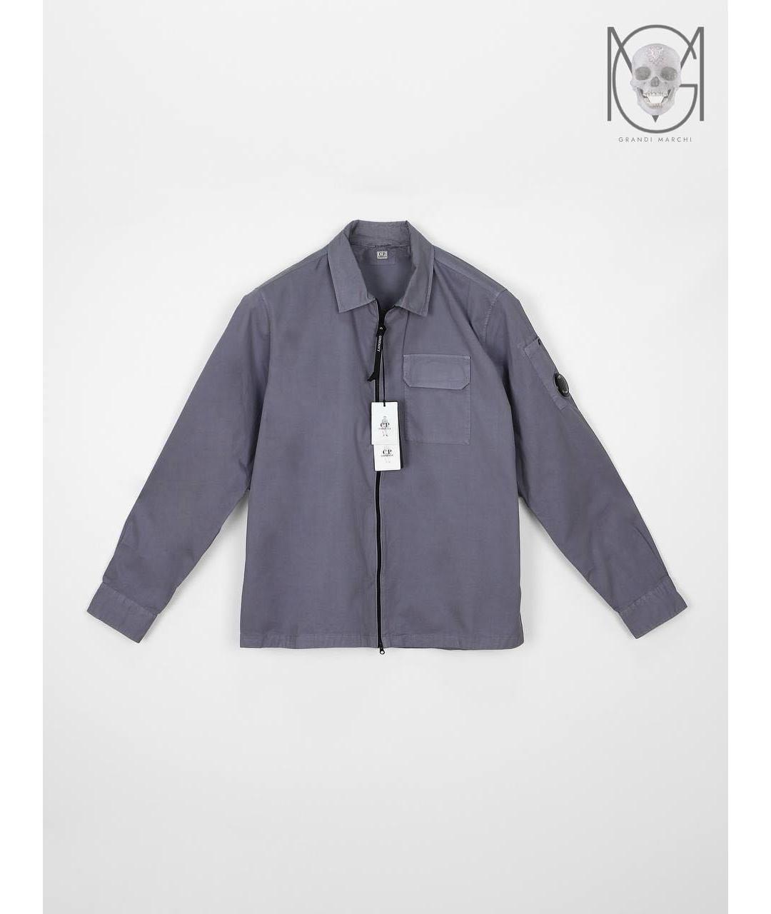 CP COMPANY Серая хлопковая куртка, фото 2