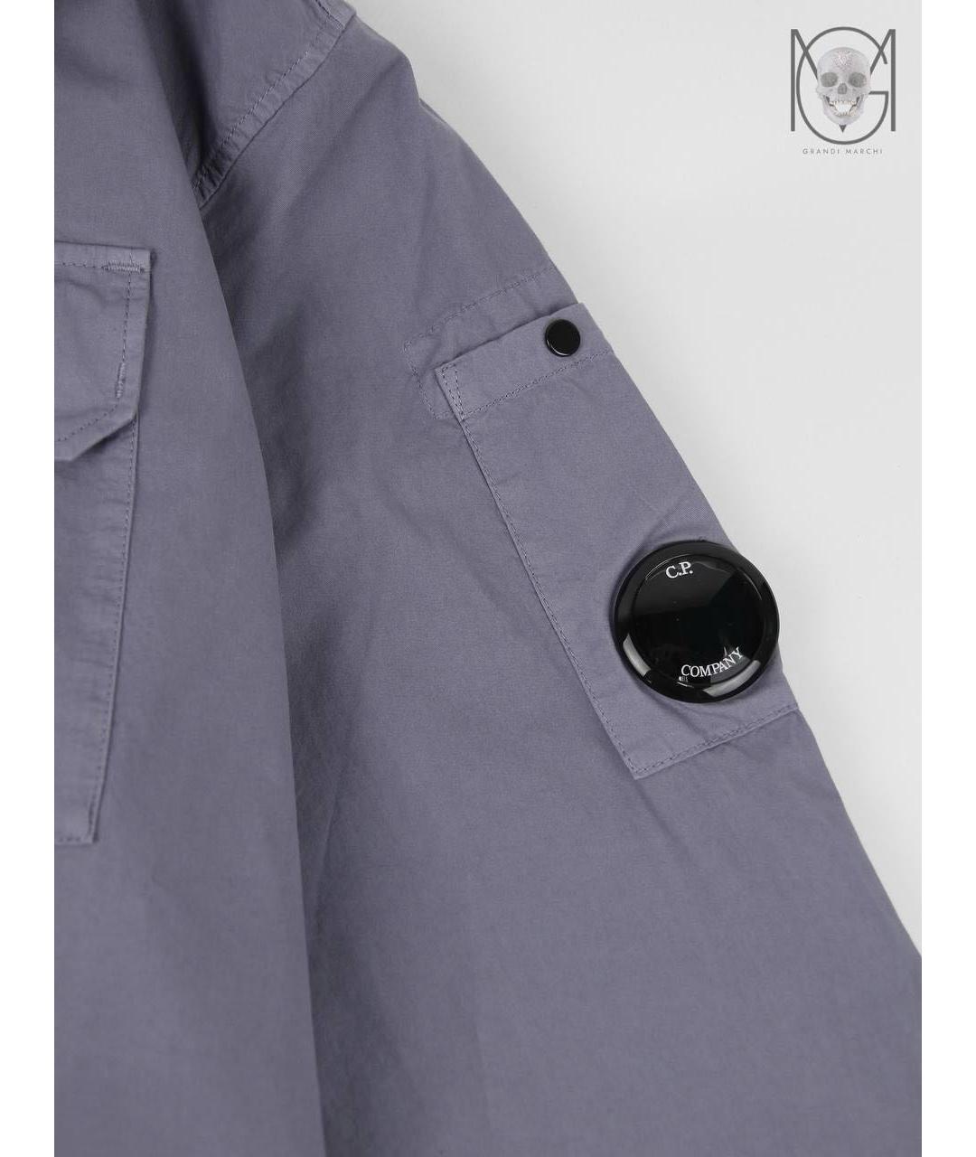 CP COMPANY Серая хлопковая куртка, фото 8