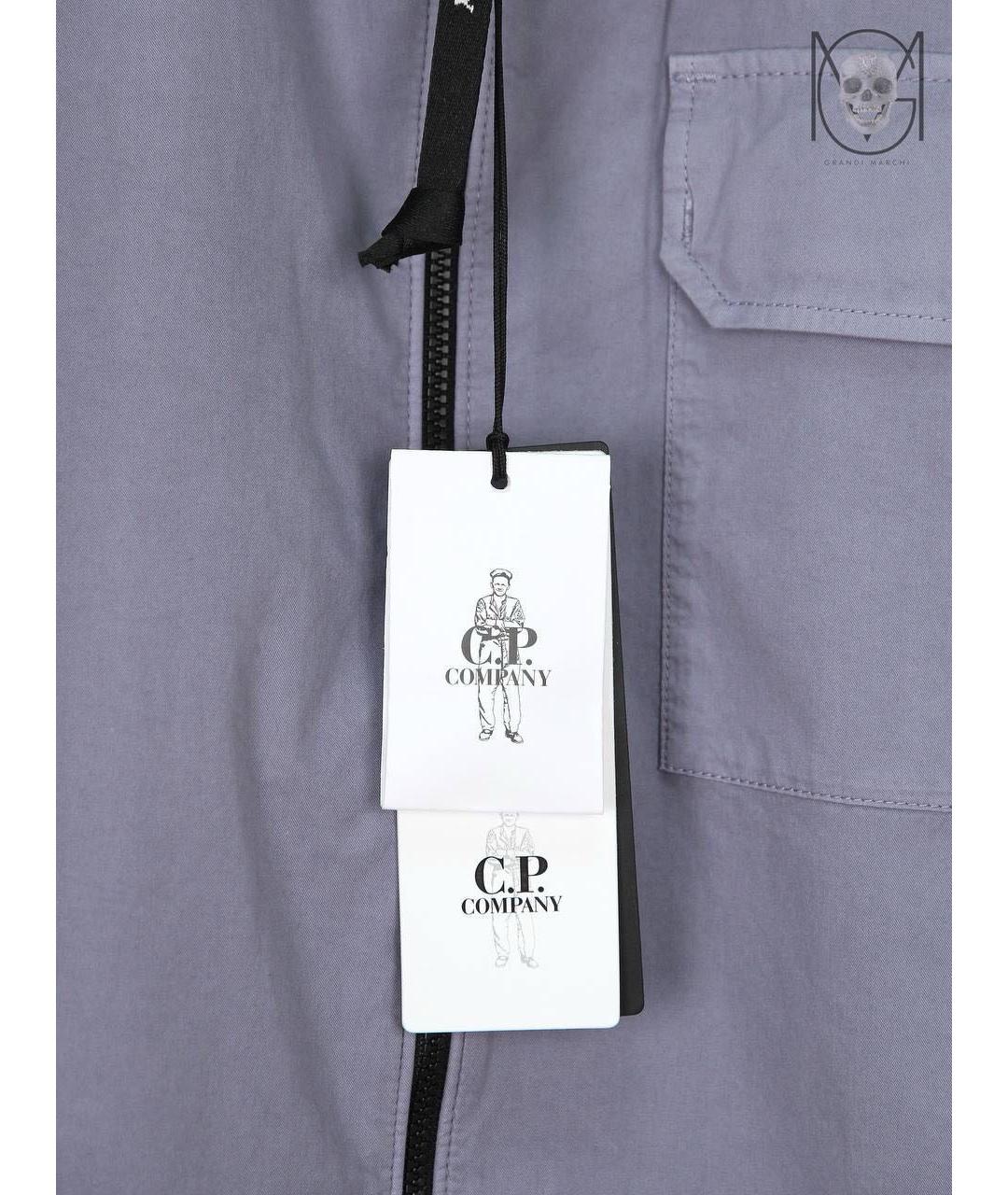 CP COMPANY Серая хлопковая куртка, фото 4