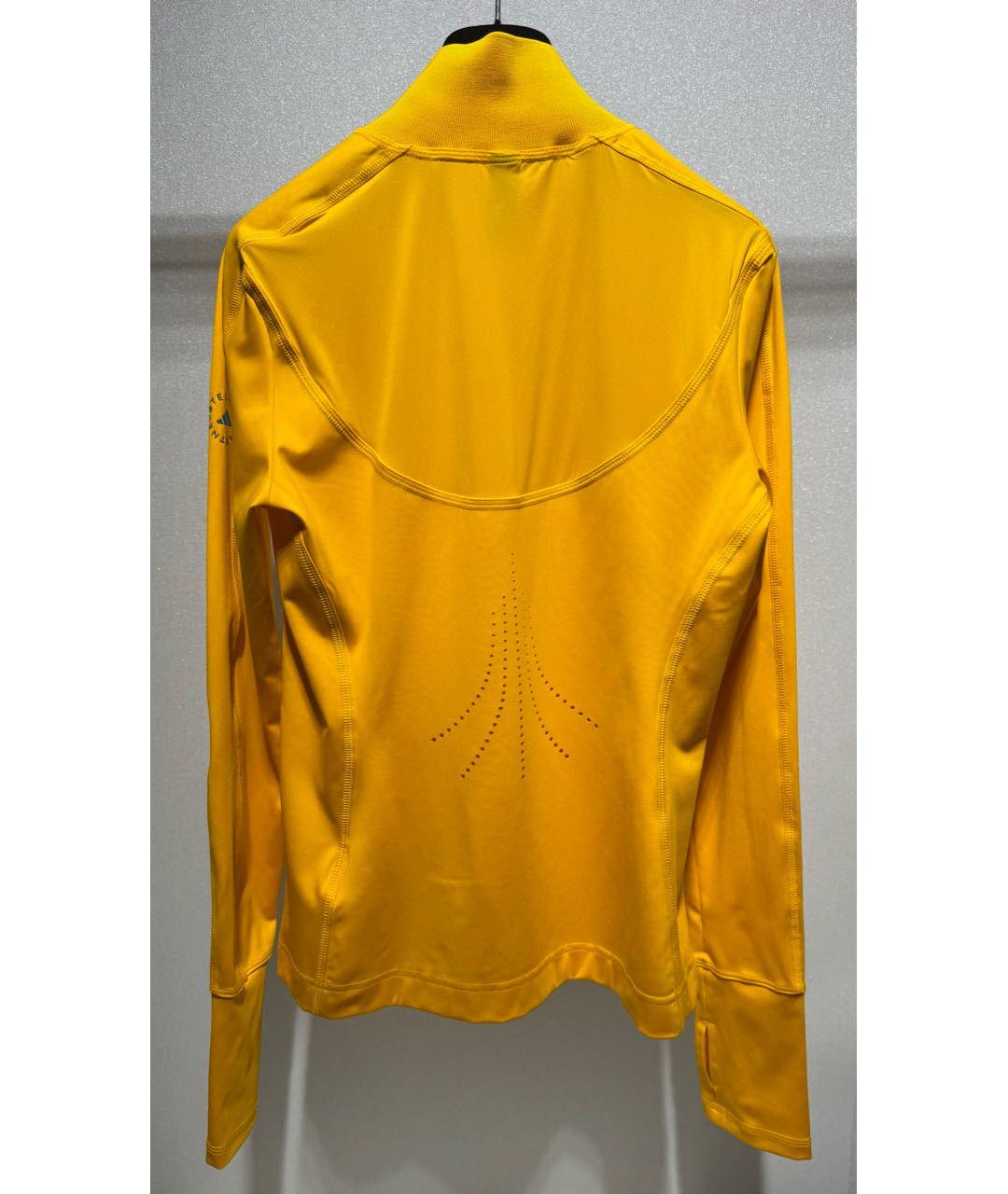 ADIDAS BY STELLA MCCARTNEY Желтая полиэстеровая спортивная куртка, фото 5