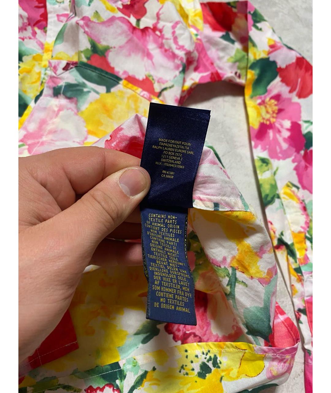 POLO RALPH LAUREN Мульти хлопковая рубашка, фото 6