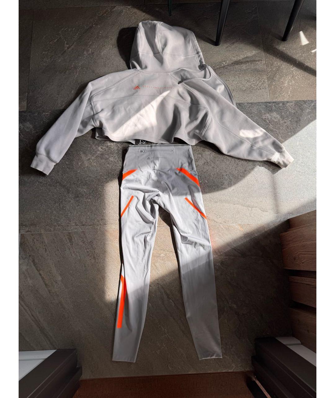ADIDAS BY STELLA MCCARTNEY Серый синтетический спортивные костюмы, фото 2