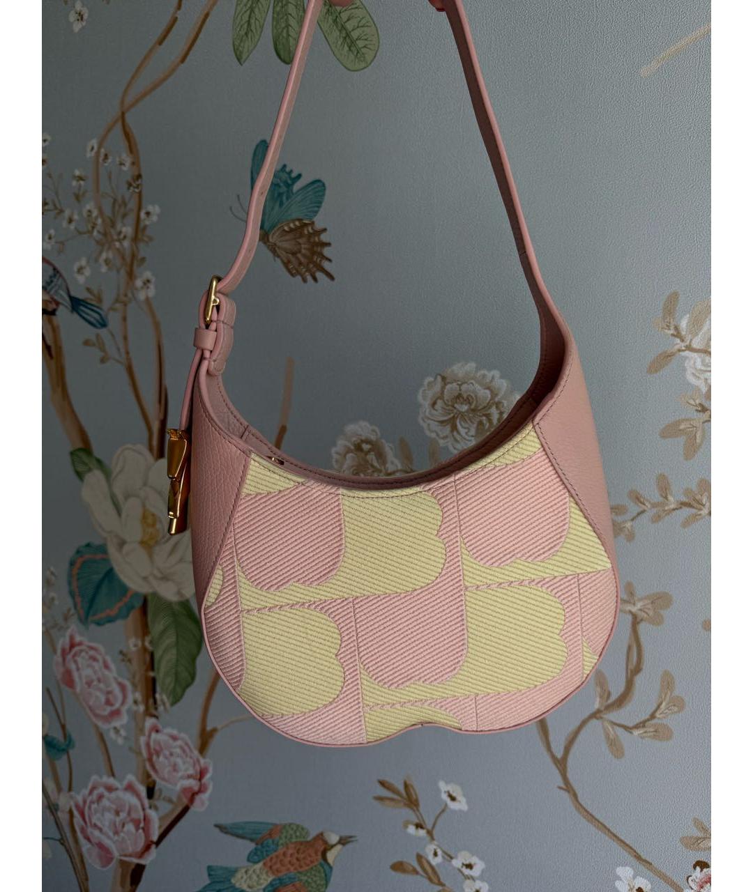 BURBERRY Кожаная сумка с короткими ручками, фото 6