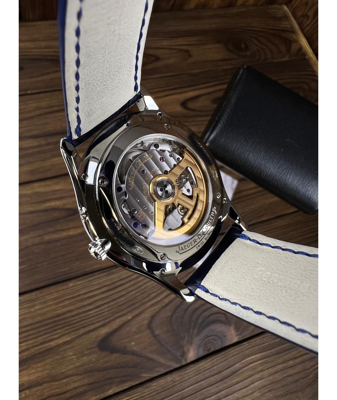 Jaeger LeCoultre Темно-синие часы, фото 8