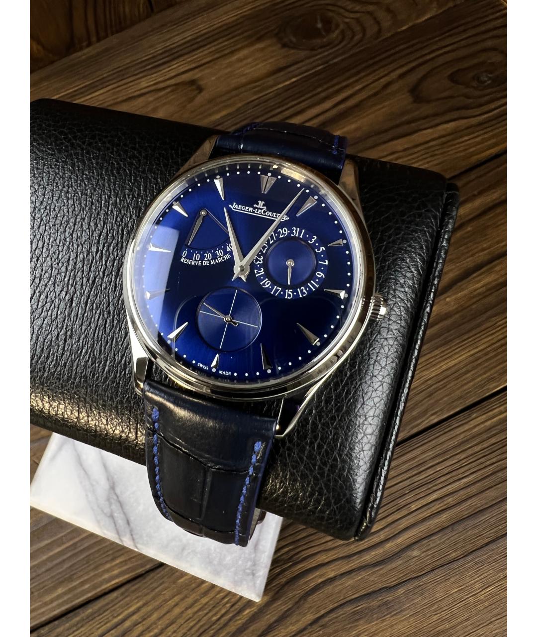 Jaeger LeCoultre Темно-синие часы, фото 3