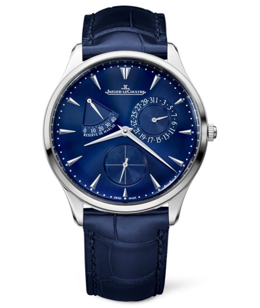 Jaeger LeCoultre Темно-синие часы, фото 1