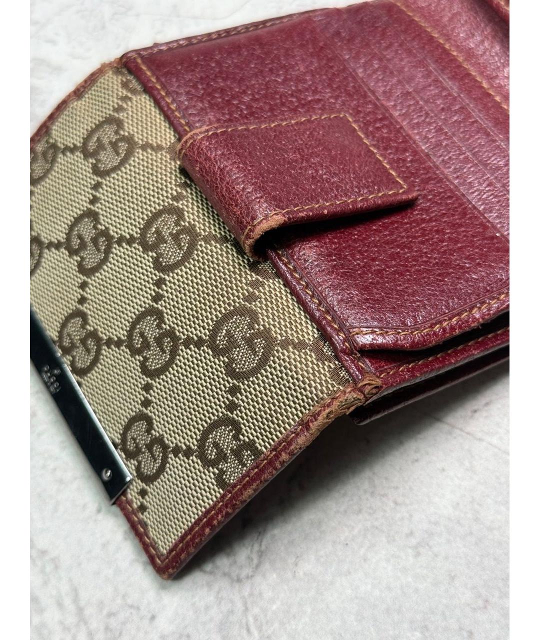 GUCCI Коричневый кошелек, фото 8