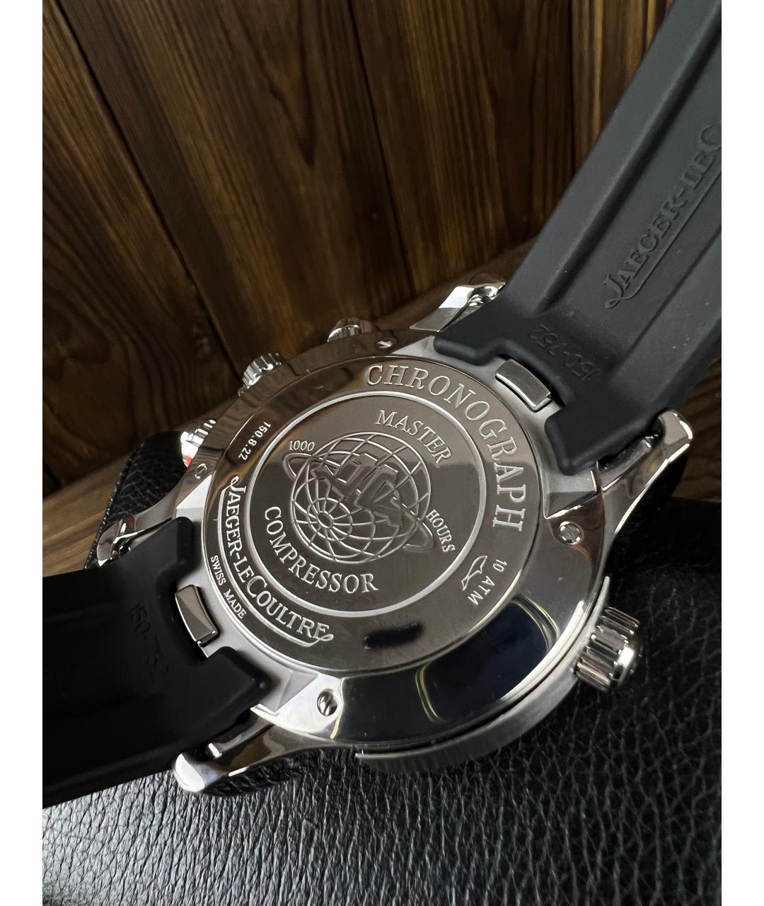 Jaeger LeCoultre Черные часы, фото 7