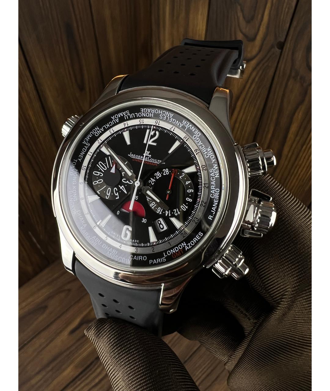 Jaeger LeCoultre Черные часы, фото 2