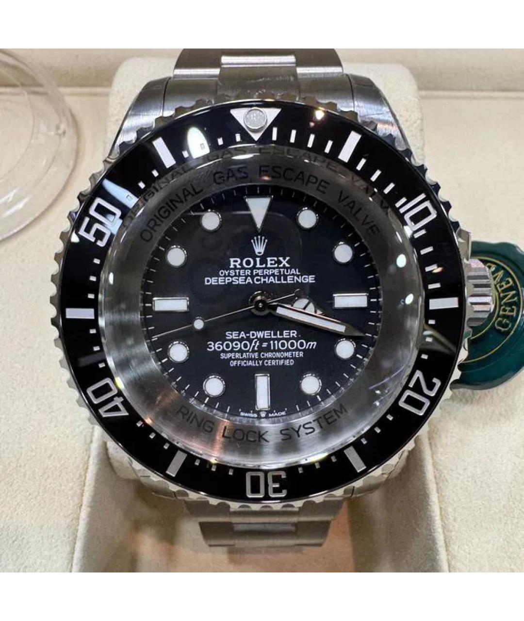 ROLEX Черные часы, фото 4