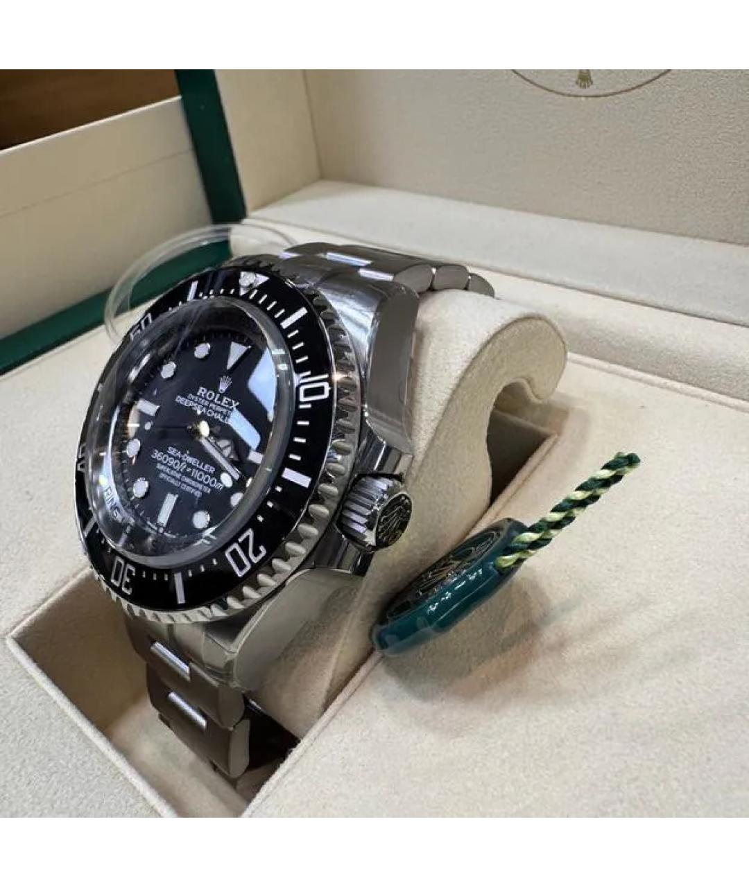 ROLEX Черные часы, фото 3
