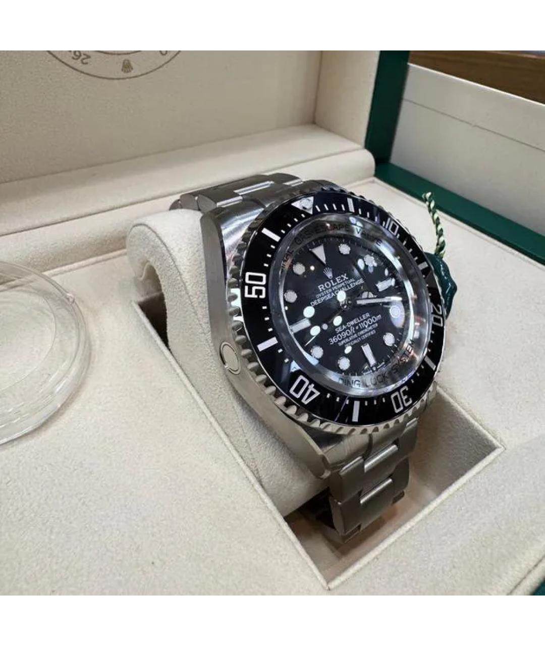 ROLEX Черные часы, фото 2