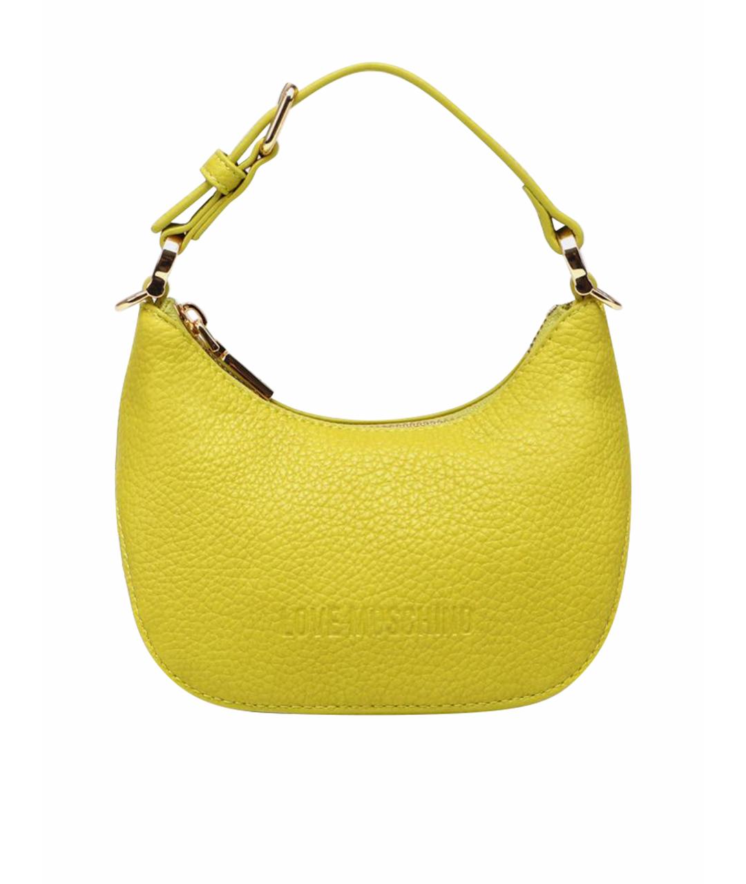 LOVE MOSCHINO Зеленая сумка через плечо из искусственной кожи, фото 1