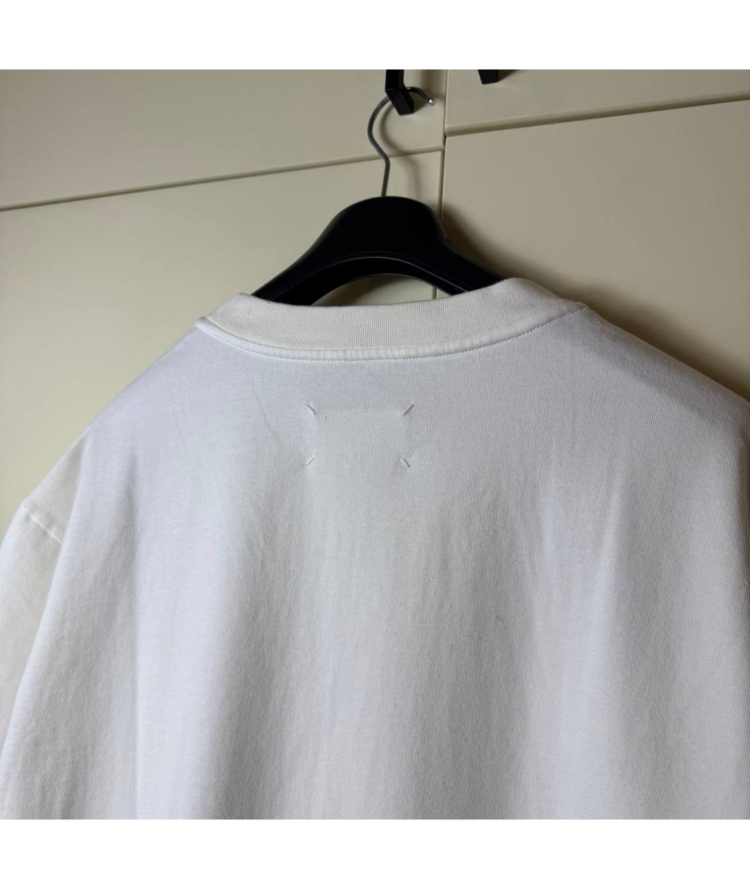 MAISON MARGIELA Белая футболка, фото 5