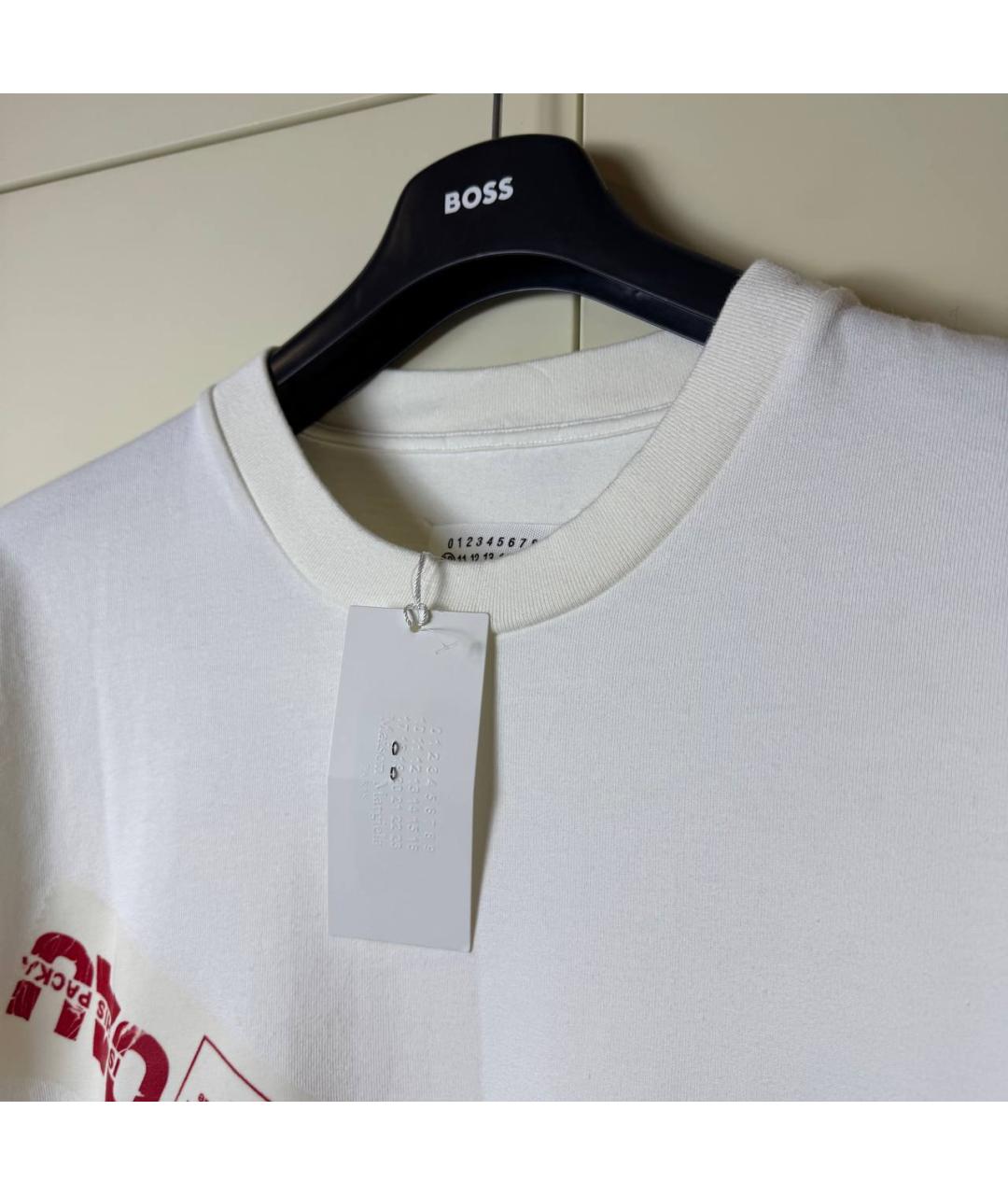 MAISON MARGIELA Белая футболка, фото 6
