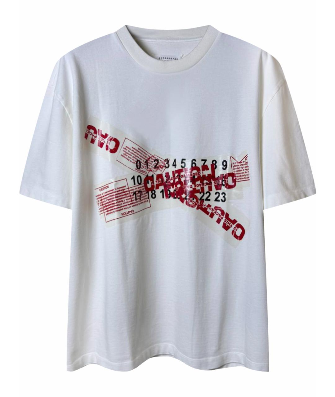 MAISON MARGIELA Белая футболка, фото 1