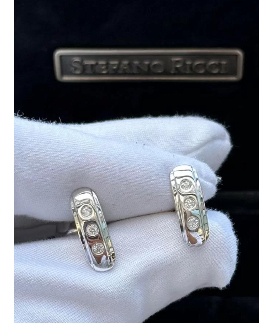 STEFANO RICCI Запонки из белого золота, фото 3
