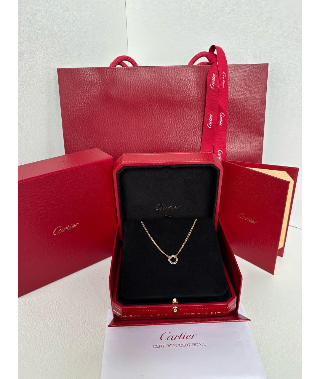 CARTIER Золотое колье из розового золота, фото 2