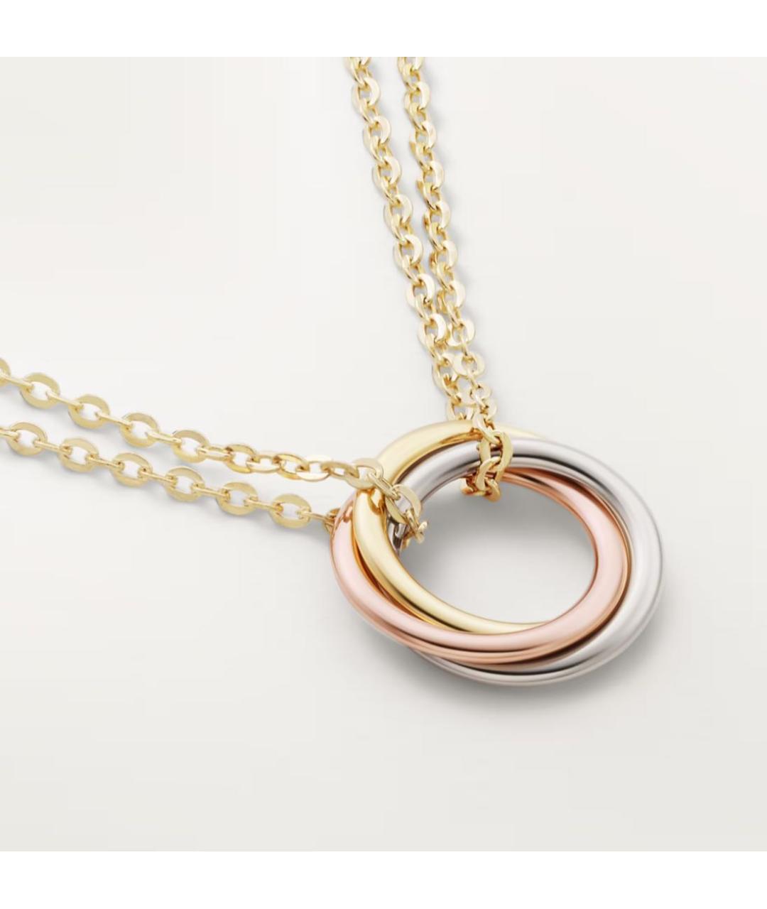 CARTIER Золотое колье из розового золота, фото 4