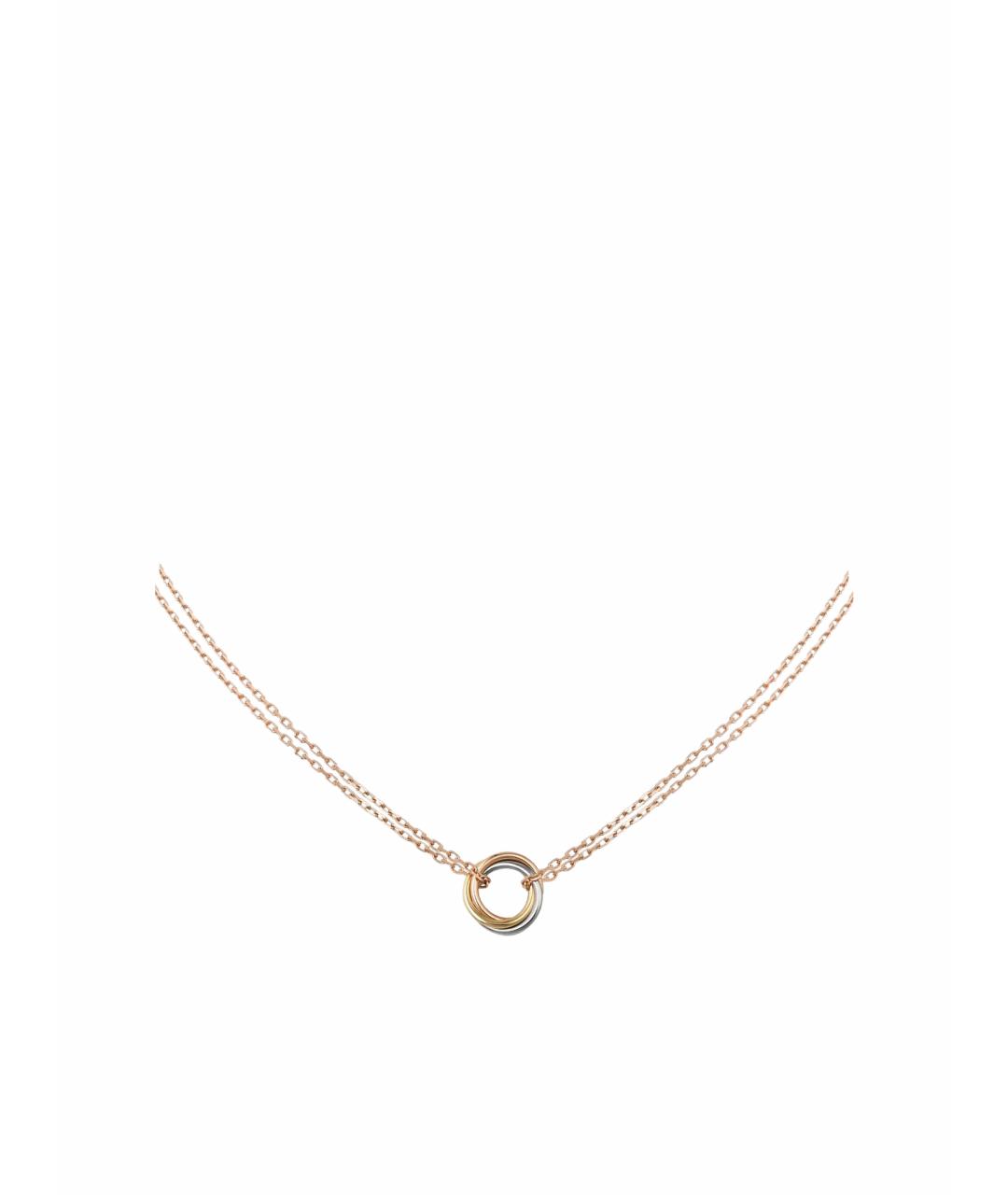 CARTIER Золотое колье из розового золота, фото 1