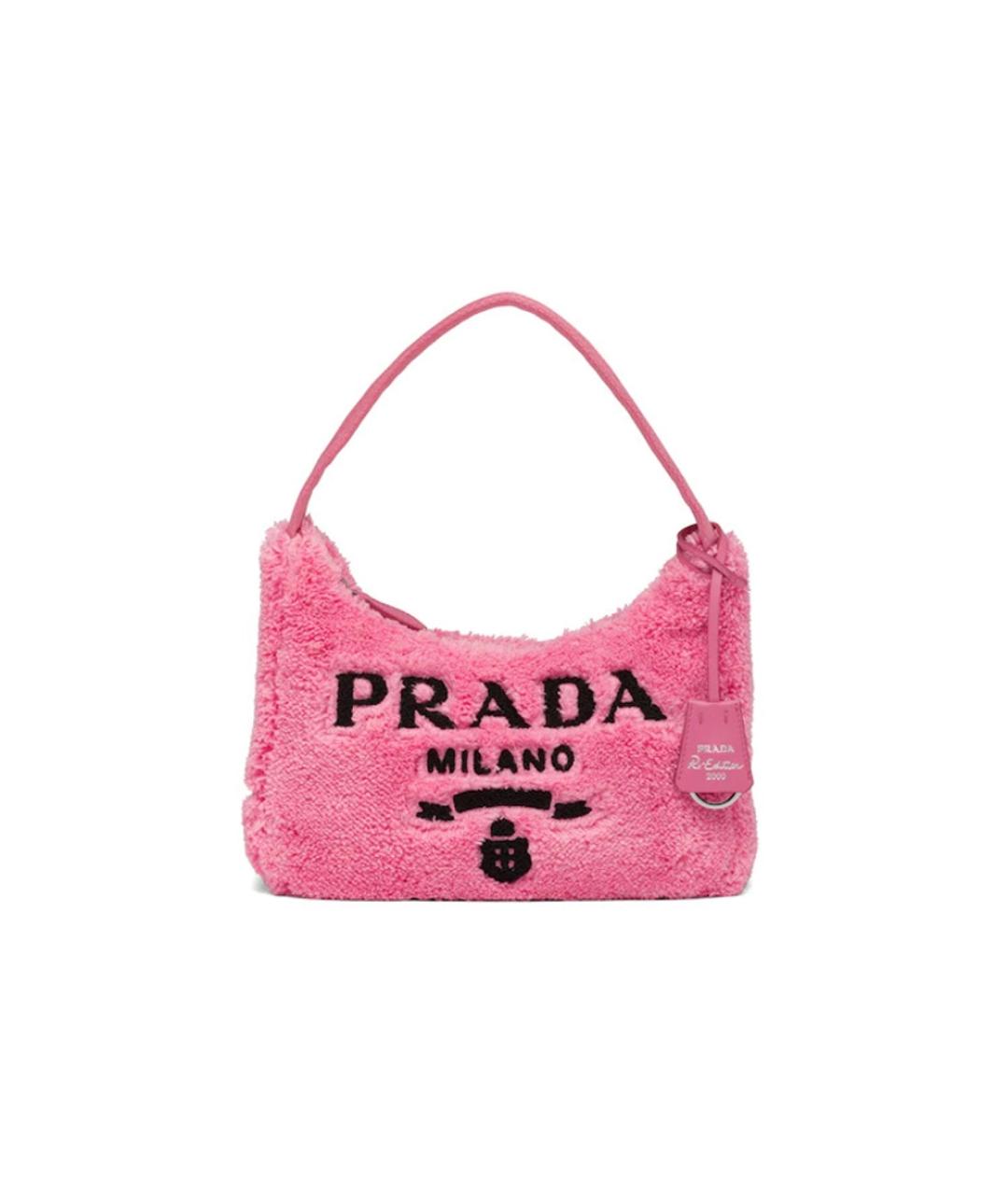 PRADA Розовая сумка с короткими ручками, фото 1
