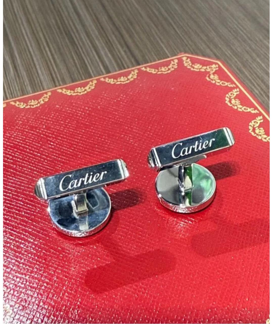 CARTIER Серебряные серебряные запонки, фото 2