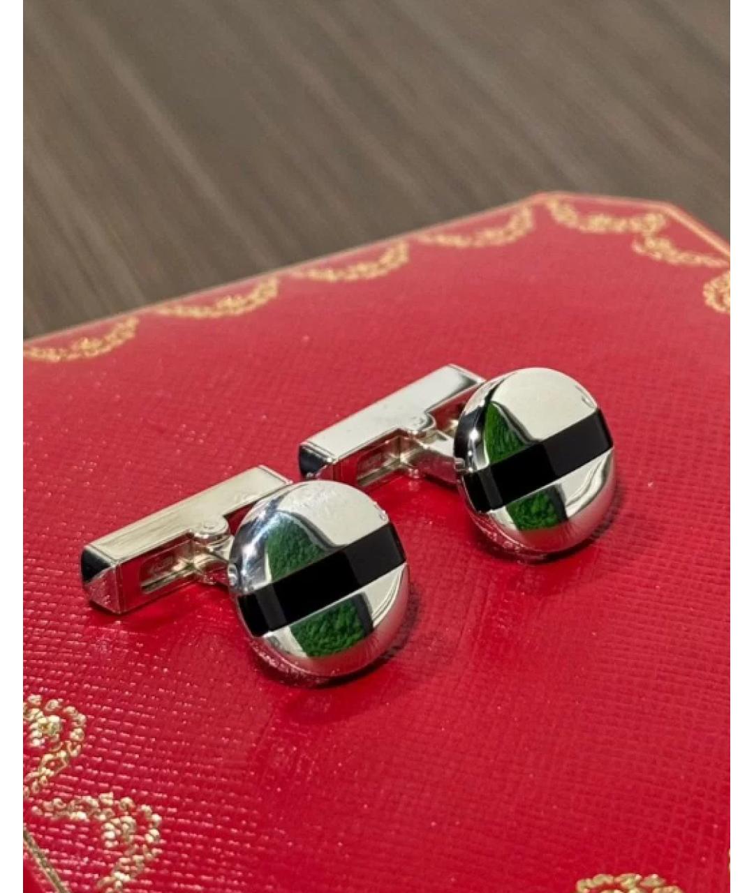 CARTIER Серебряные серебряные запонки, фото 6