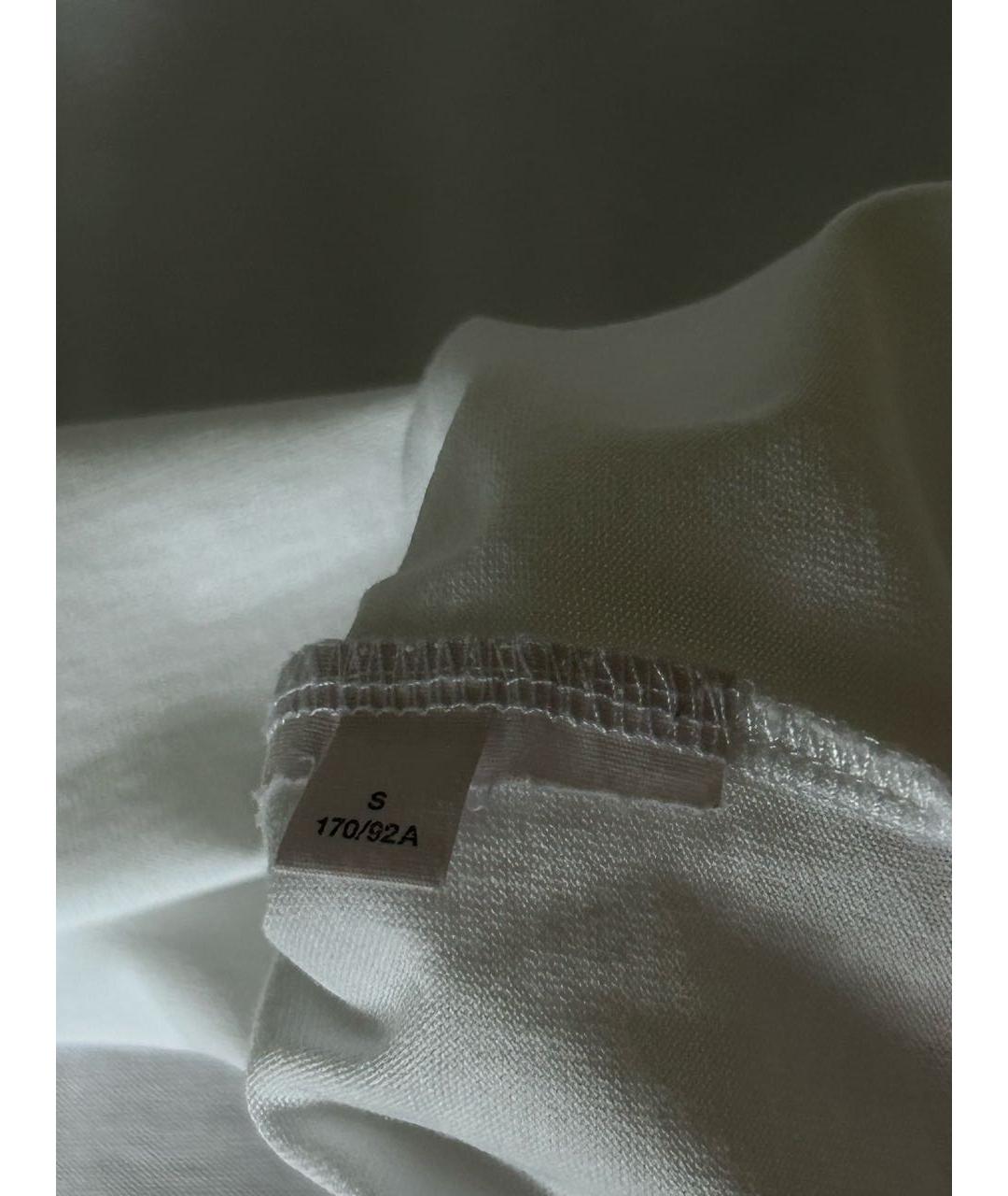 ACNE STUDIOS Белая хлопковая футболка, фото 6