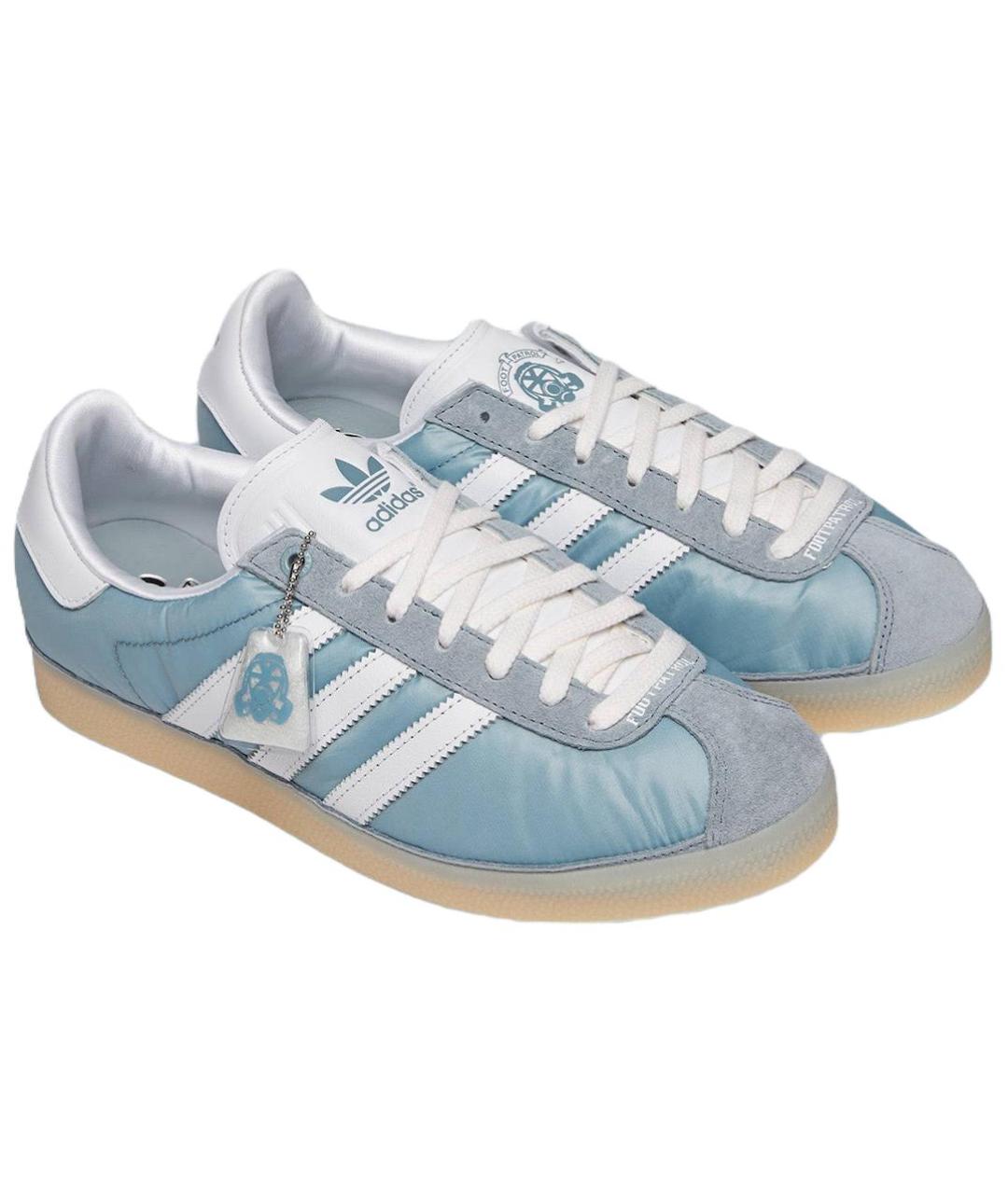 ADIDAS Голубые кеды, фото 3