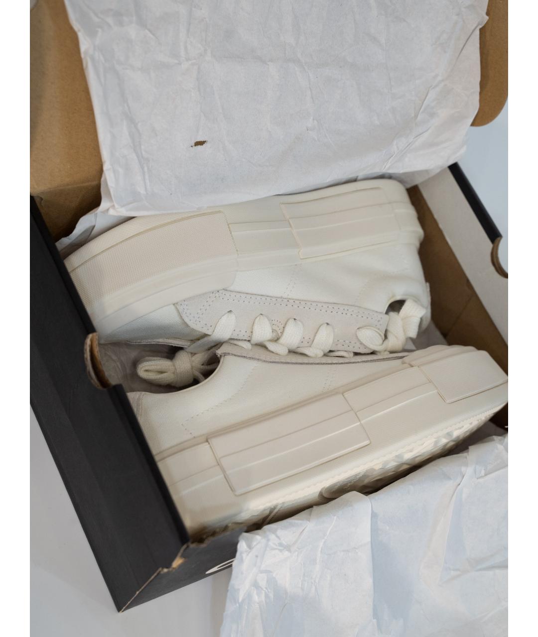 CONVERSE Белые текстильные кеды, фото 4