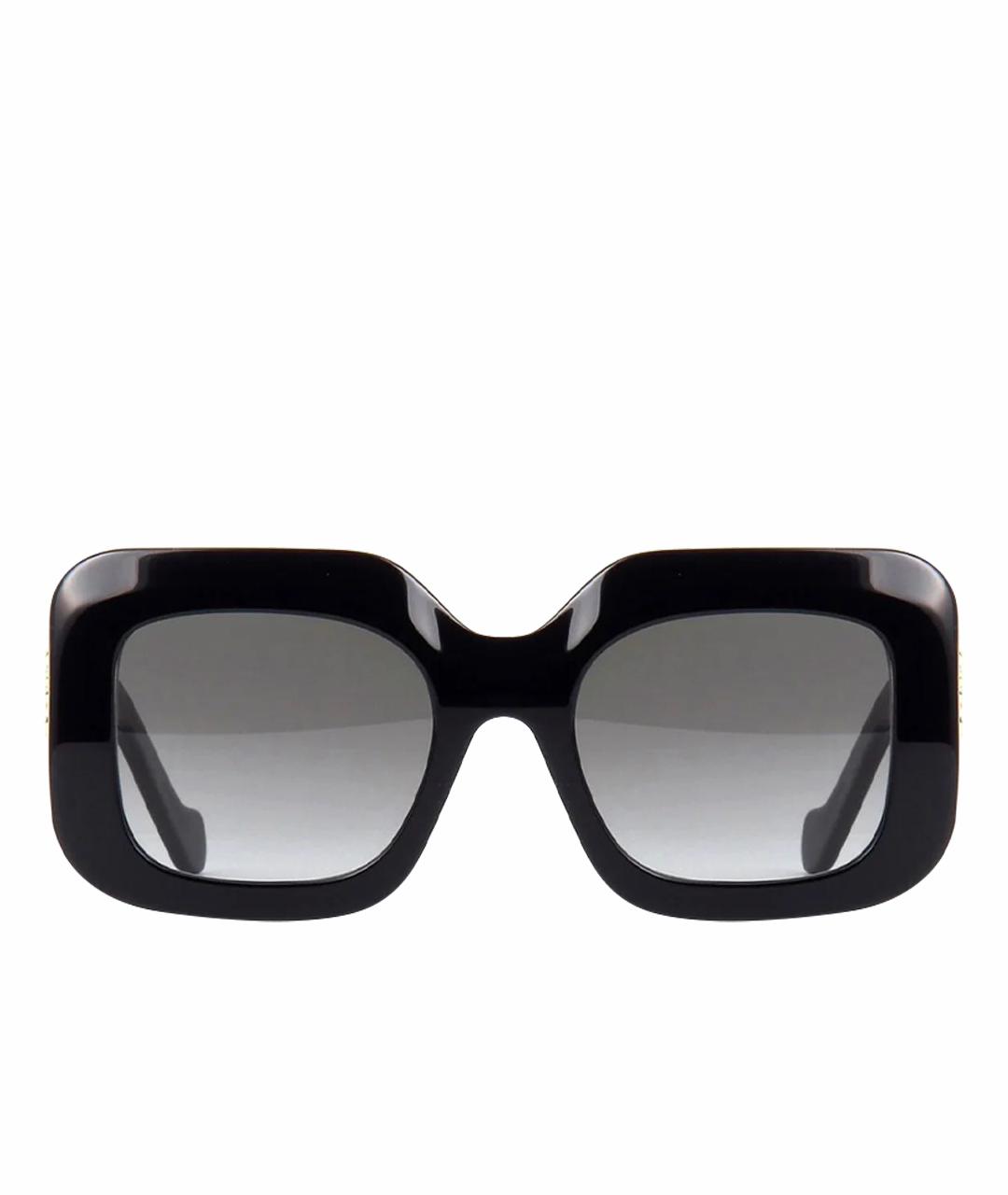 LOEWE Черные пластиковые солнцезащитные очки, фото 1