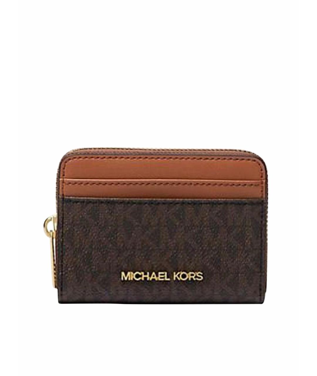 MICHAEL KORS Коричневый кошелек, фото 1